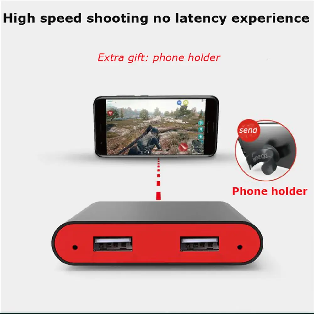 Переходник IPEGA PG 9096 с usb на Bluetooth для клавиатуры и мыши портативным держателем