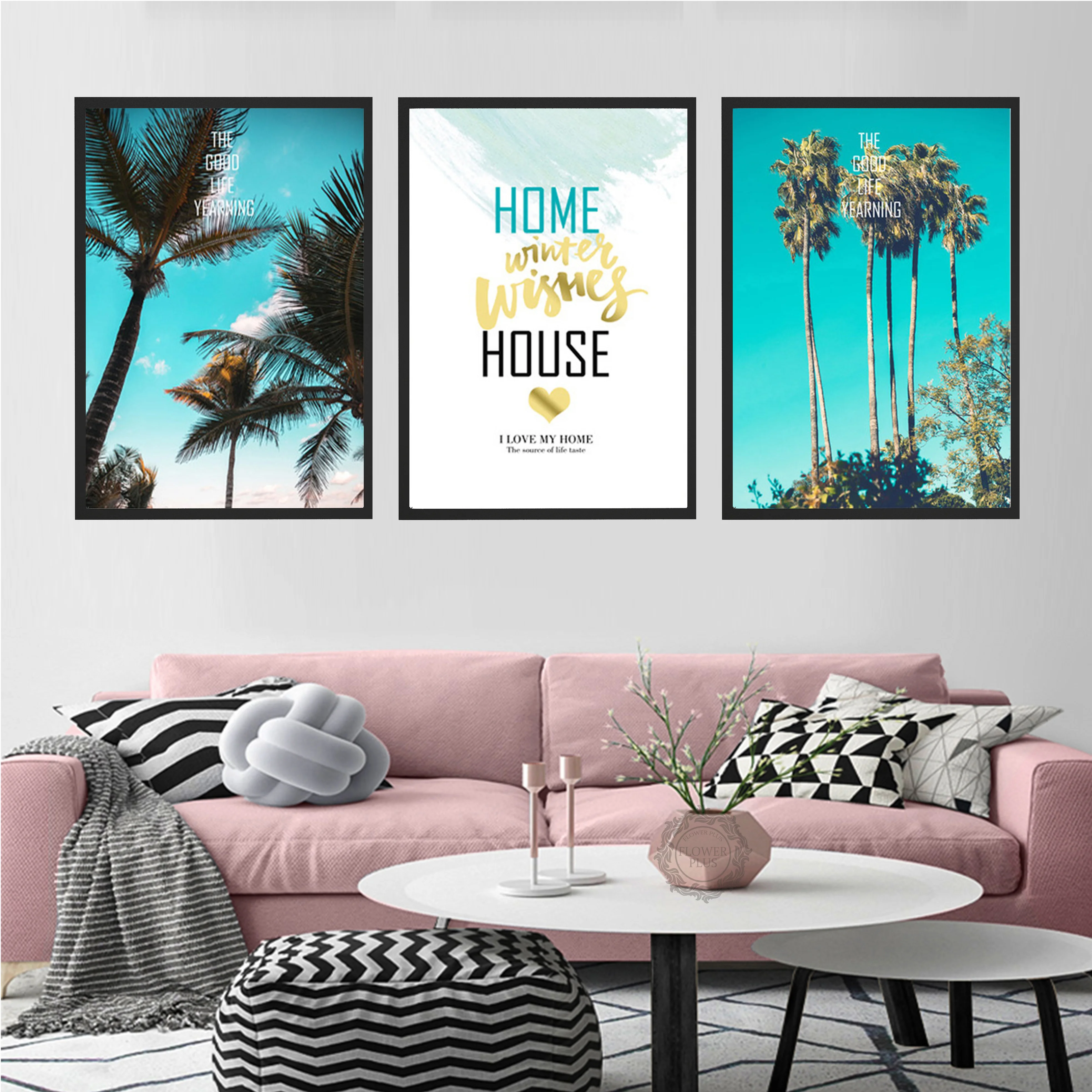 

Tropical Tree Canvas Painting Beach Scenery Poster and Prints Landscape Modern Decoration Pictures For Living Room Home Decor