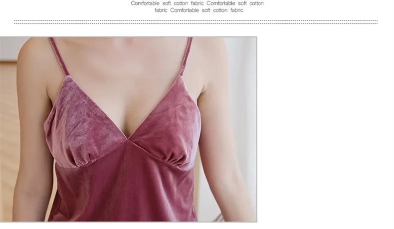 Fdfklak pijama mujer, сексуальное женское белье, комплект из 3 предметов, женский зимний пижамный комплект, золотой бархатный теплый Пижамный костюм, Дамская пижама, пижама