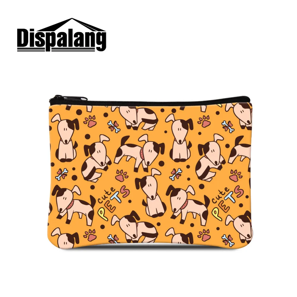 Dispalang маленький кошелек для монет с животными женский милый рисунок питомца