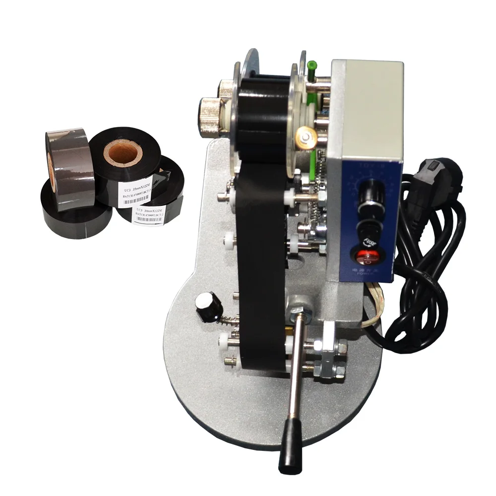

Manual type batch printing machine for plastic packaging bags