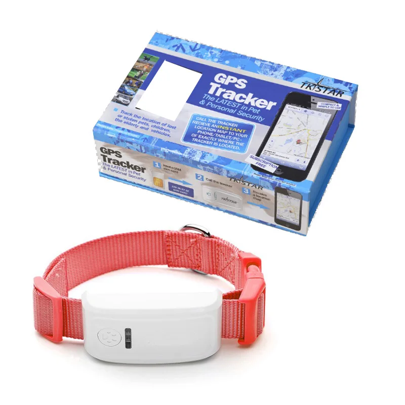 red with box Водонепроницаемый TKSTAR LK909 TK909 gps трекер в режиме реального времени для питомцев, собак, кошек, кроликов, gps ошейник для отслеживания, платформа - Цвет: red with box
