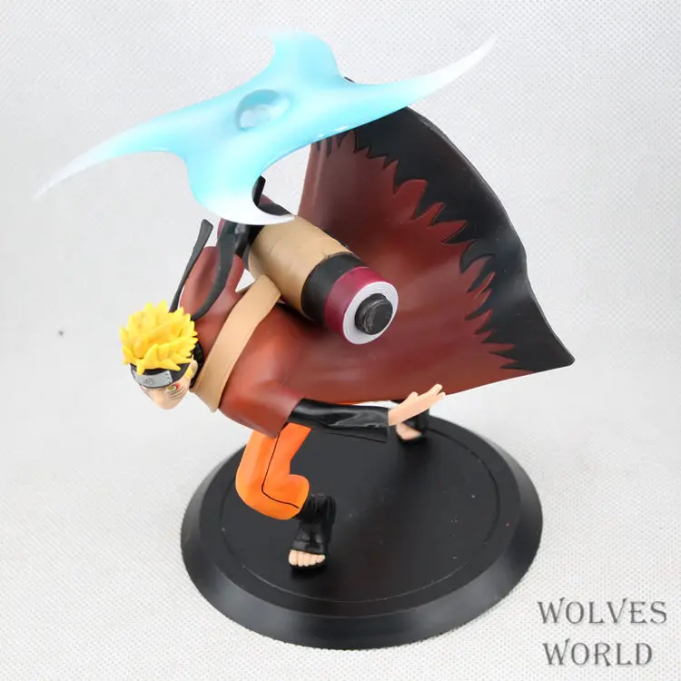 Аниме Наруто 16 см Uzumaki Naruto Rasengan ПВХ Фигурки Brinquedos Коллекция Модель Рождественский