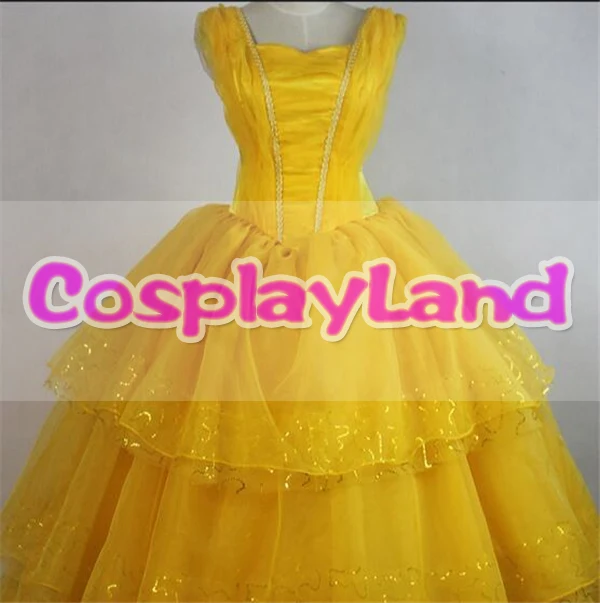 2017 фантазия Женский Хэллоуин косплей Красавица и Чудовище взрослый костюм