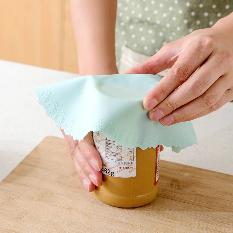 QuickDone универсальная Силиконовая Вакуумная Крышка-чаша Пан Пособия по кулинарии