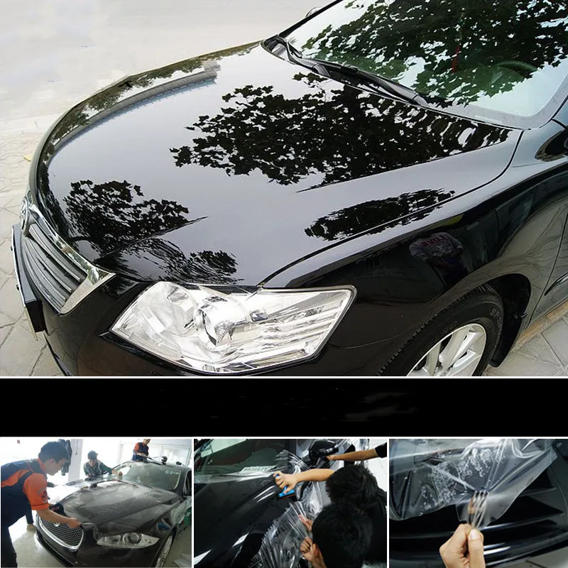 Автомобильная Защитная прозрачная пленка для бампера touran w211 a4 b6ford fiesta focus mondeo bmw e30