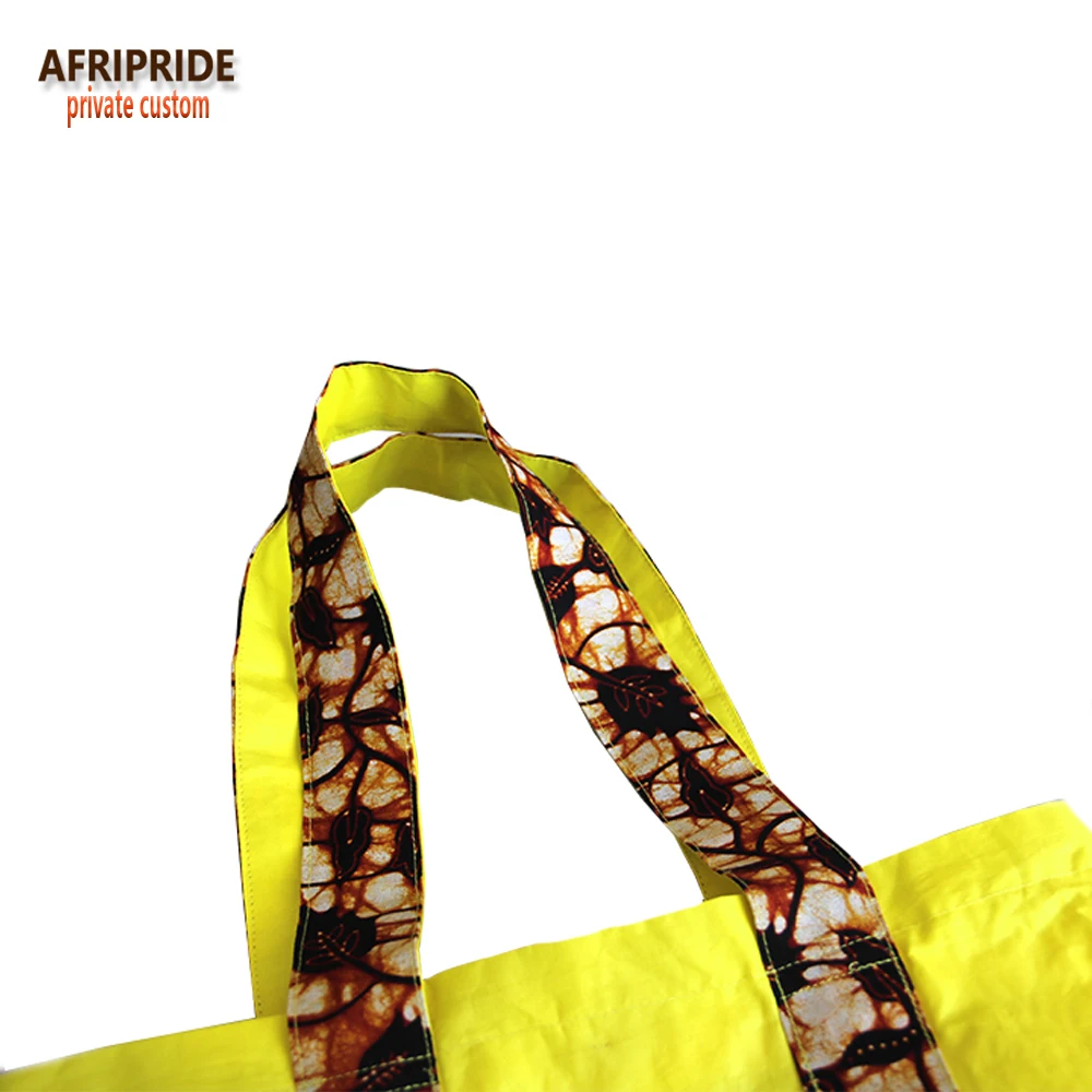 Африканская восковая сумка с принтом для женщин AFRIPRIDE 30 см * 35 повседневная
