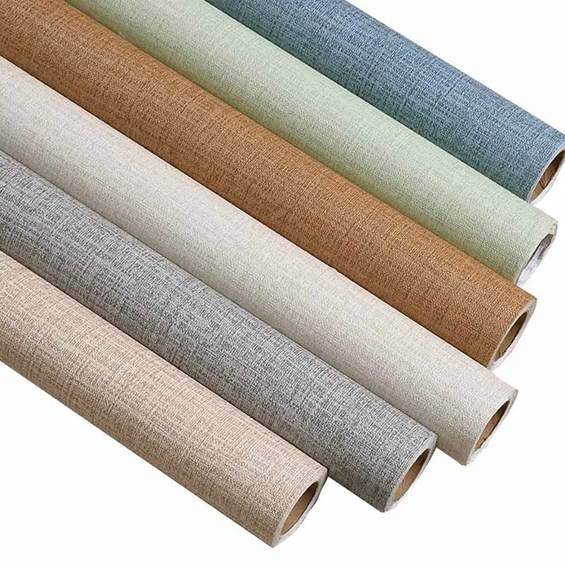 Однотонная виниловая самоклеящаяся настенная бумага сделай сам