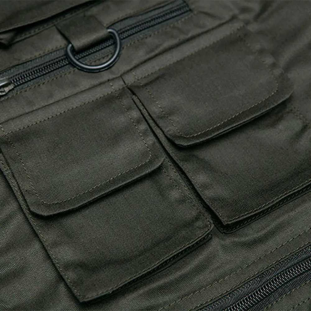 Жилет мужской многофункциональный повседневный жилет с несколькими карманами