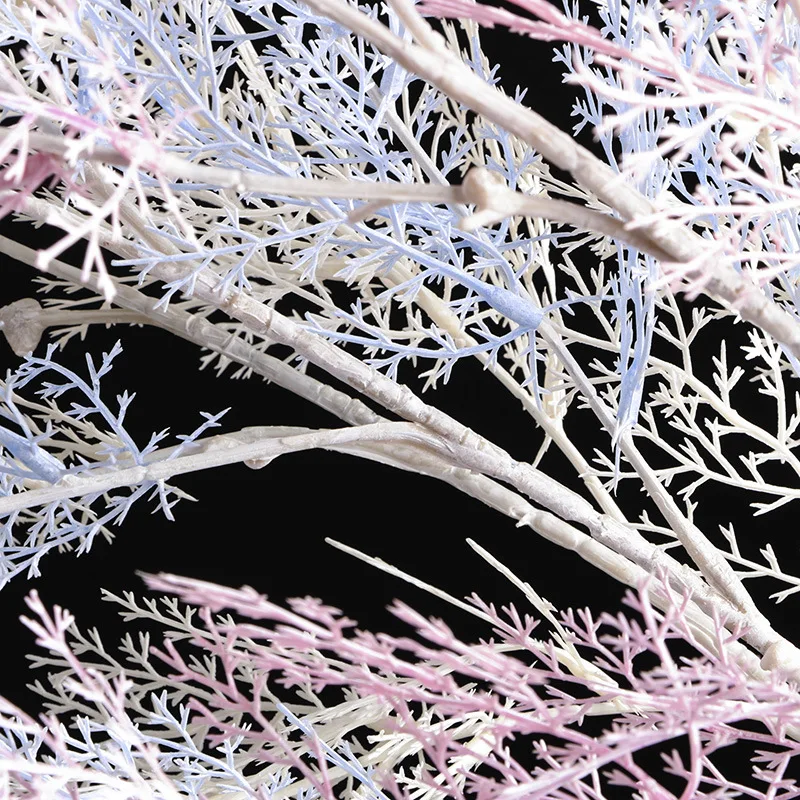 5 шт. искусственный Rime цветок сосны смога ветка дерева искусственная трава