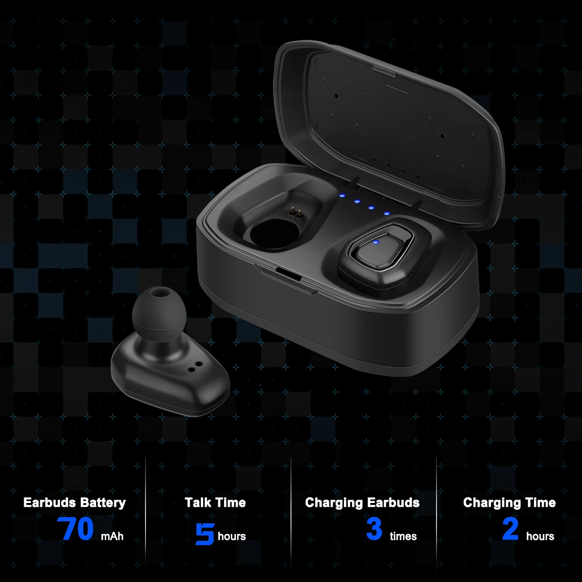 TWS BT05 наушники-вкладыши Беспроводная bluetooth-гарнитура стерео громкой связи спортивные Bluetooth наушники с зарядным устройством для телефона Android