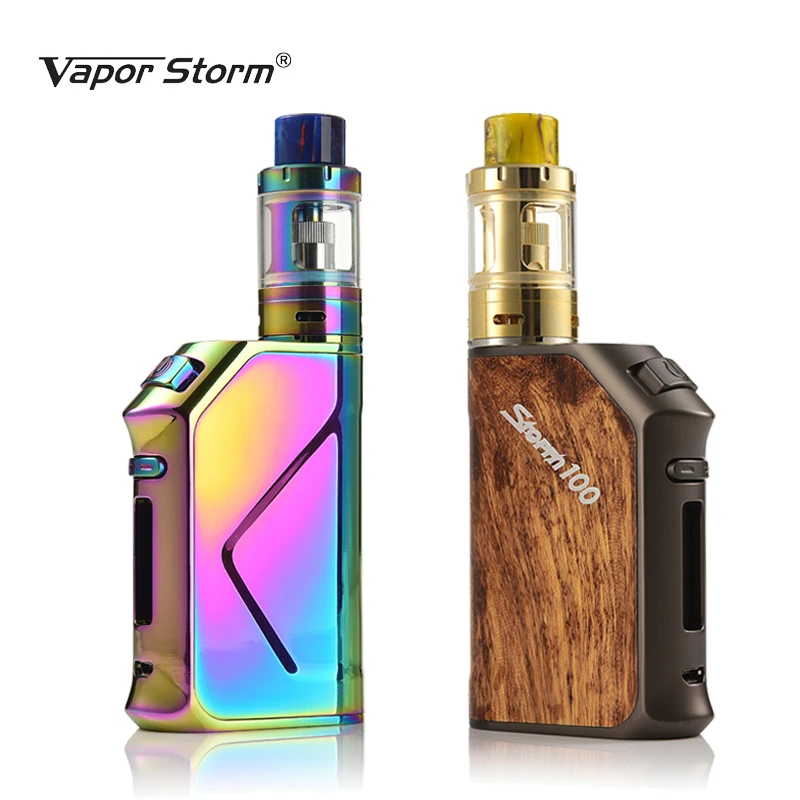 Электронная сигарета Vapor Storm V100 Storm100 3200 мАч аккумулятор 100 Вт TC бокс мод Sub Ohm