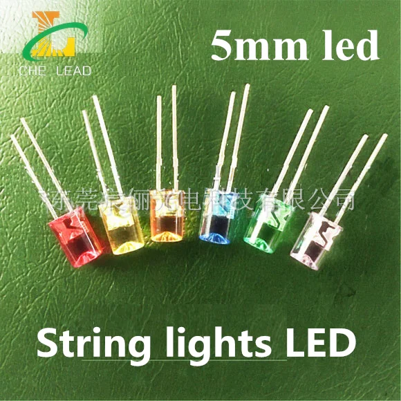 Светодиодная лента 5 мм вогнутая led гирлянда с плоским верхом теплого