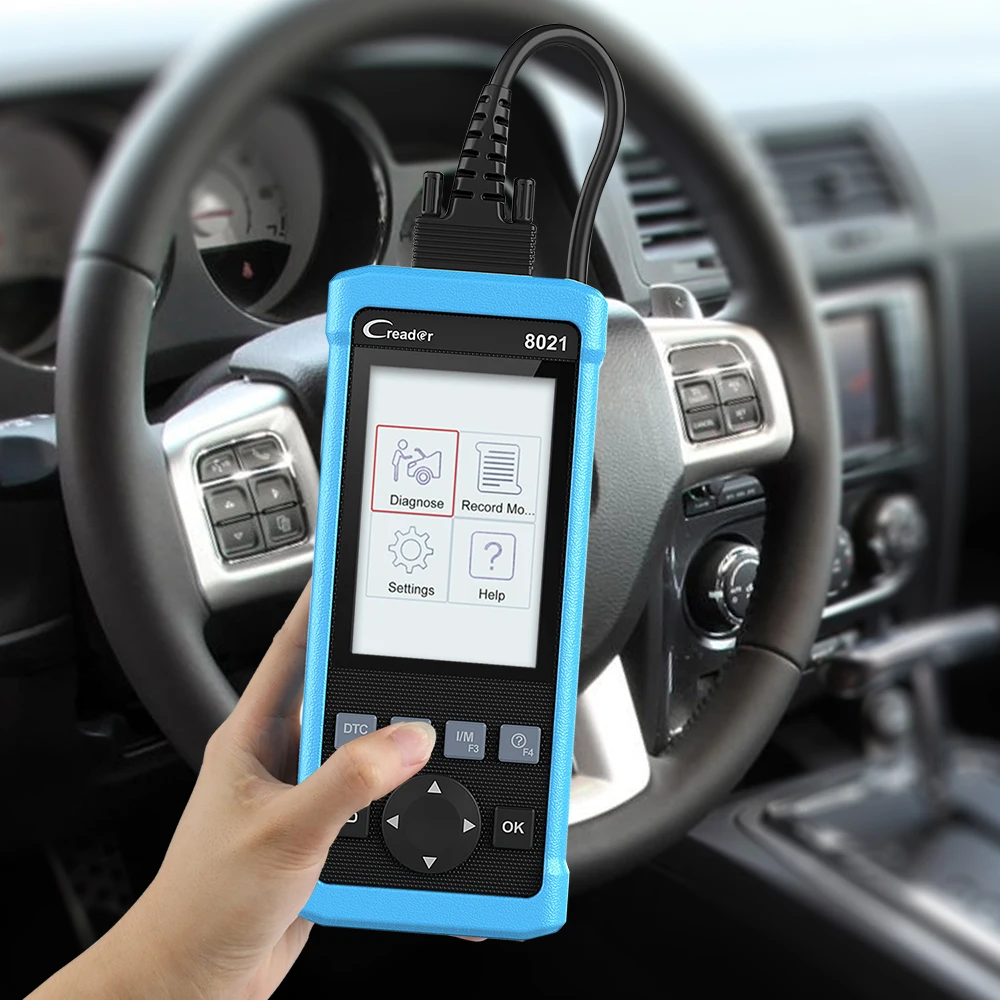 Launch CReader CR8021 OBD2 сканер диагностический для автомобиля DPF регенерация масла сервис