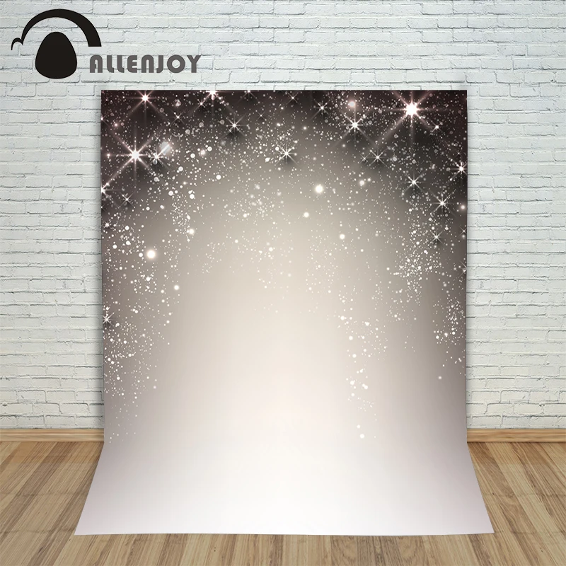 Фон для фотосъемки Allenjoy серый 3D Модный Блестящий порошок современный Фотофон с