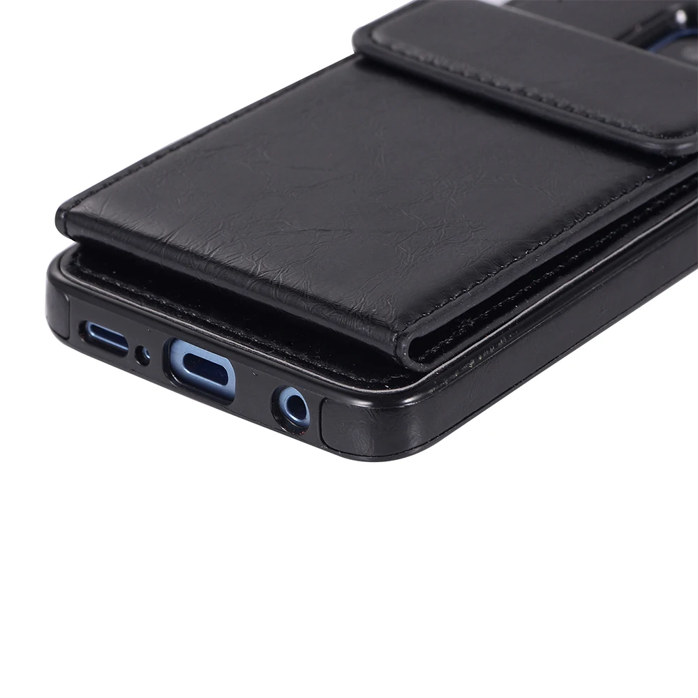 Leather Phone Case With Card Holder for Samsung Galaxy S8 S9 S10 Plus S10E Back Cover S7 S7Edge S 8 10 9 Retro |