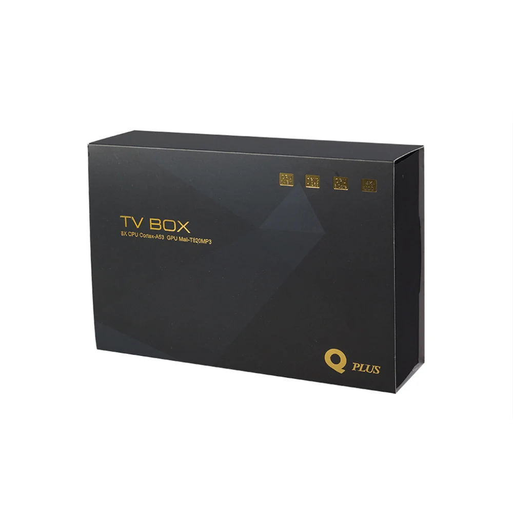 Оригинальный Qplus TV Box 3 Гб RAM 32 ROM 2 4G/5G Dual wifi Amlogic S912 Octa core Android 7 1 4K HD Smart Media Player|smart tv box|tv
