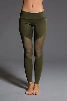 Для женщин Фитнес Леггинсы для стрейч Штаны с высокой посадкой Мотобрюки новый