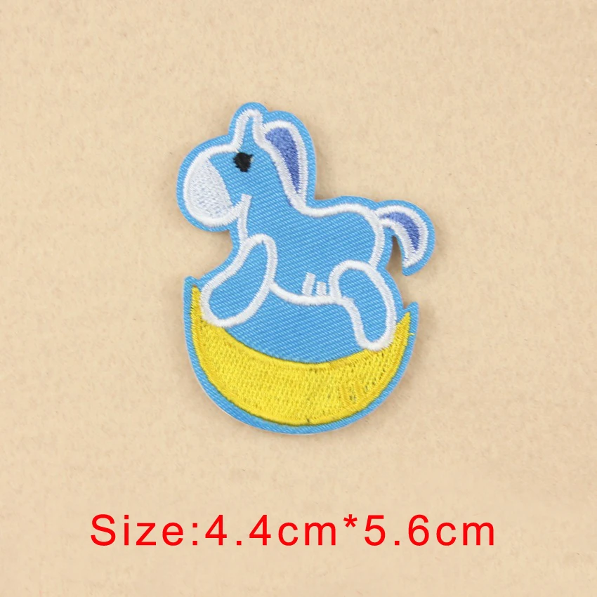 11 шт./лот Смесь Мультфильм Звезда Луна Троянский Конь Вышивка Железа На Патчи