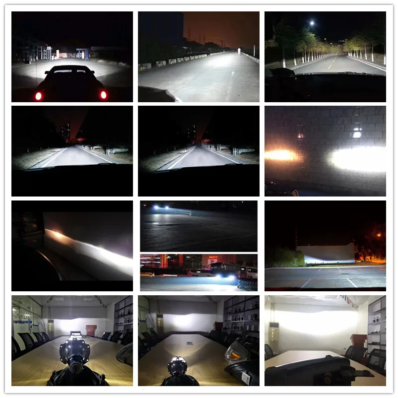 Runstreet 2019 9006 HB4 LED 360 градусов угол луча регулируемый белый 6000K Авто светодиодные