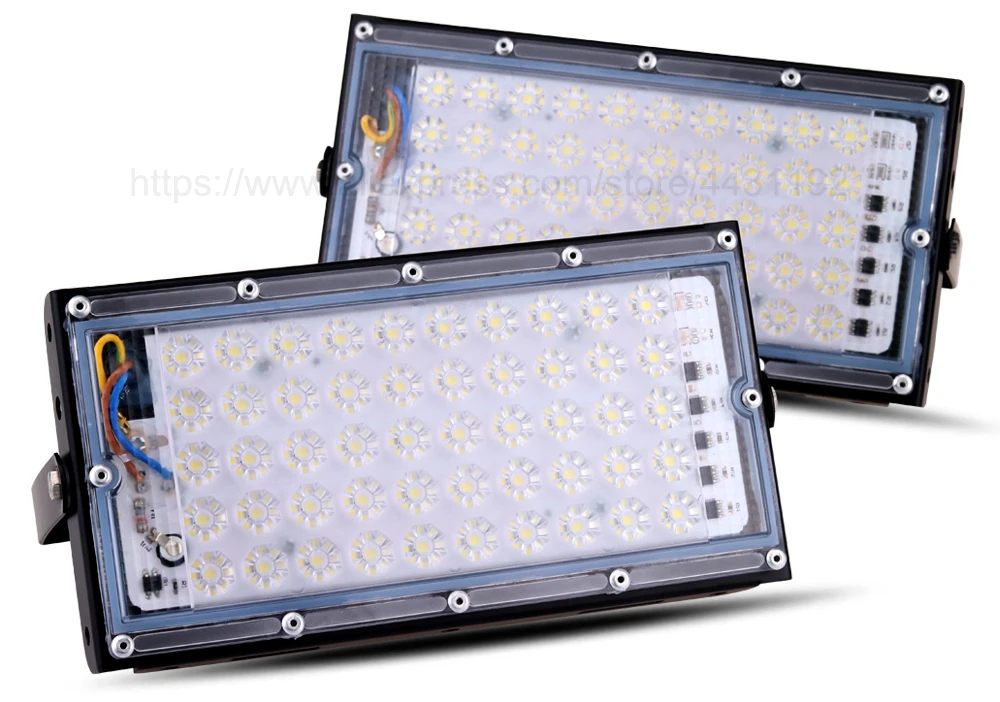 Borbede 50W 100W 200W СВЕТОДИОДНЫЙ Прожектор Светильник Уличный настенный Точечный светильник Водонепроницаемый лампа DIY Комбинации потолочные светильник рекламных щитах Алюминий