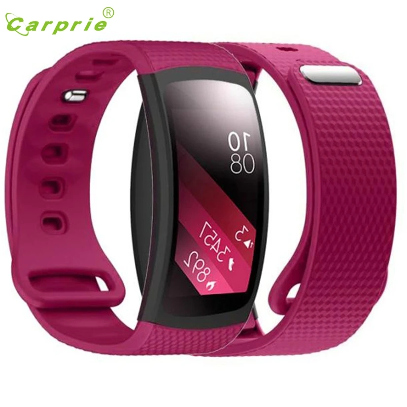 CARPRIE Роскошные Силиконовые часы замена ремешок для Samsung Gear Fit 2 SM R360 браслет