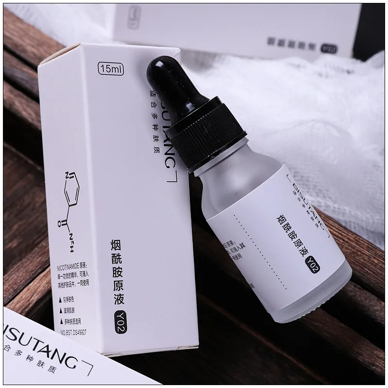 BISUTANG Niacinamide Solution Repair Acne Muscle Fade Marks Shrink Pores Whitening Essence Face Serum | Красота и здоровье