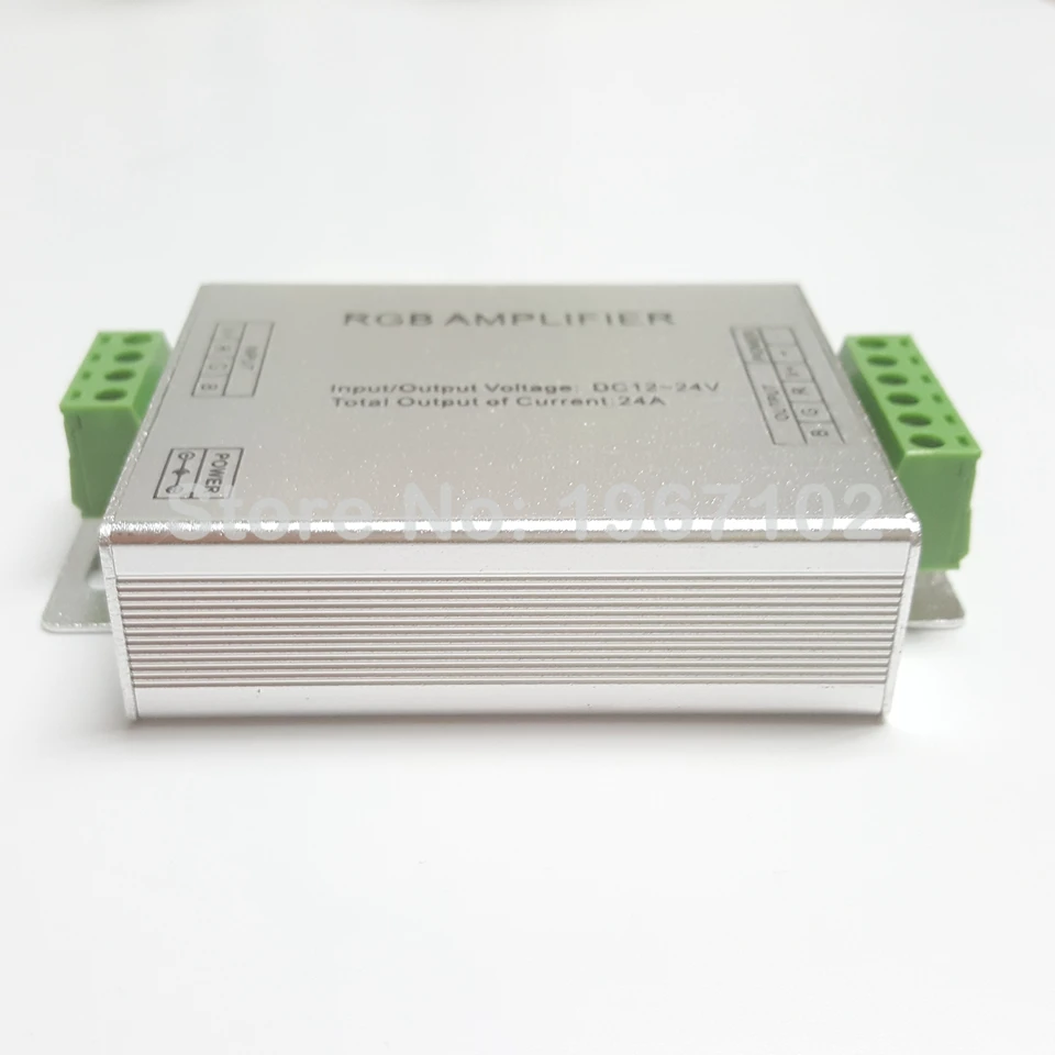 LINYEE RGB LED усилитель DC12 24V 12A 24A 4 канальный выход 3528 5050 Светодиодная лента