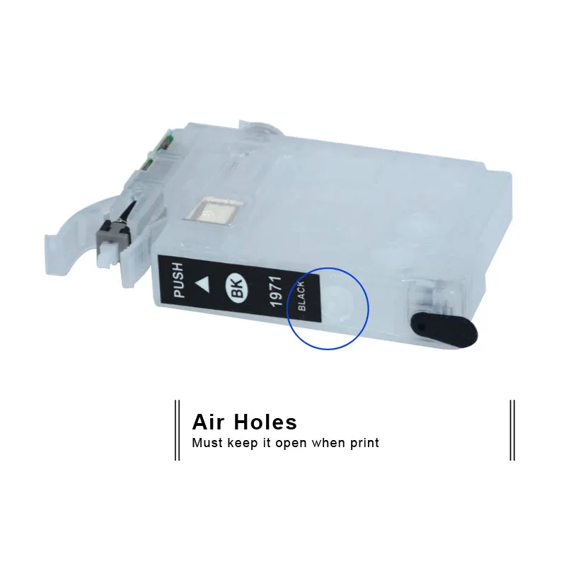 T1971 T1962 T1963 T1964 перезаправляемый чернильный картридж для Epson WF2532 XP201 XP211 XP401 XP411 XP204