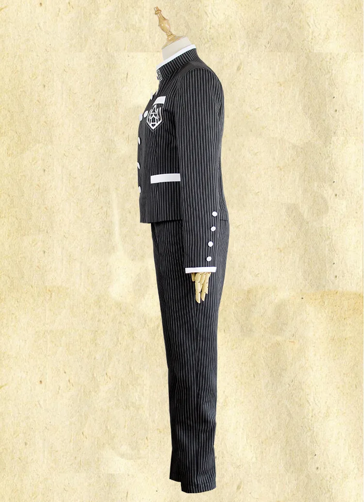 Danganronpa V3 Косплей Saihara Shuichi Косплей Костюм Аниме игра школьная форма костюм наряд пальто+ брюки+ шляпа