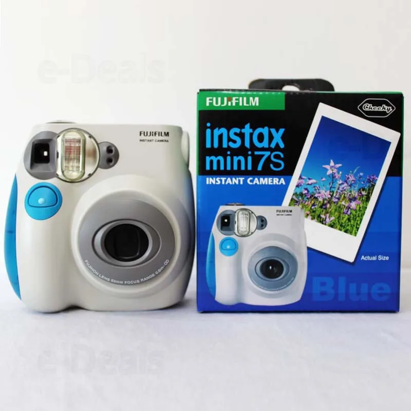 100% аутентичная камера моментальной печати Fujifilm Instax Mini 7s работа с пленкой Fuji