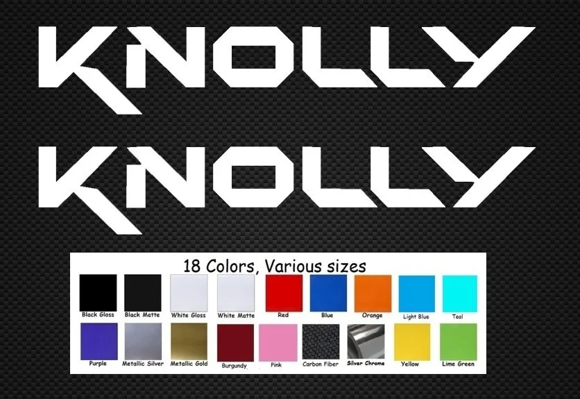 Набор наклеек для велосипеда Knolly 2 DH MTB горные подиума Chilcotin Endorphin Deliri Dirt Car Styling|Наклейки на автомобиль| |