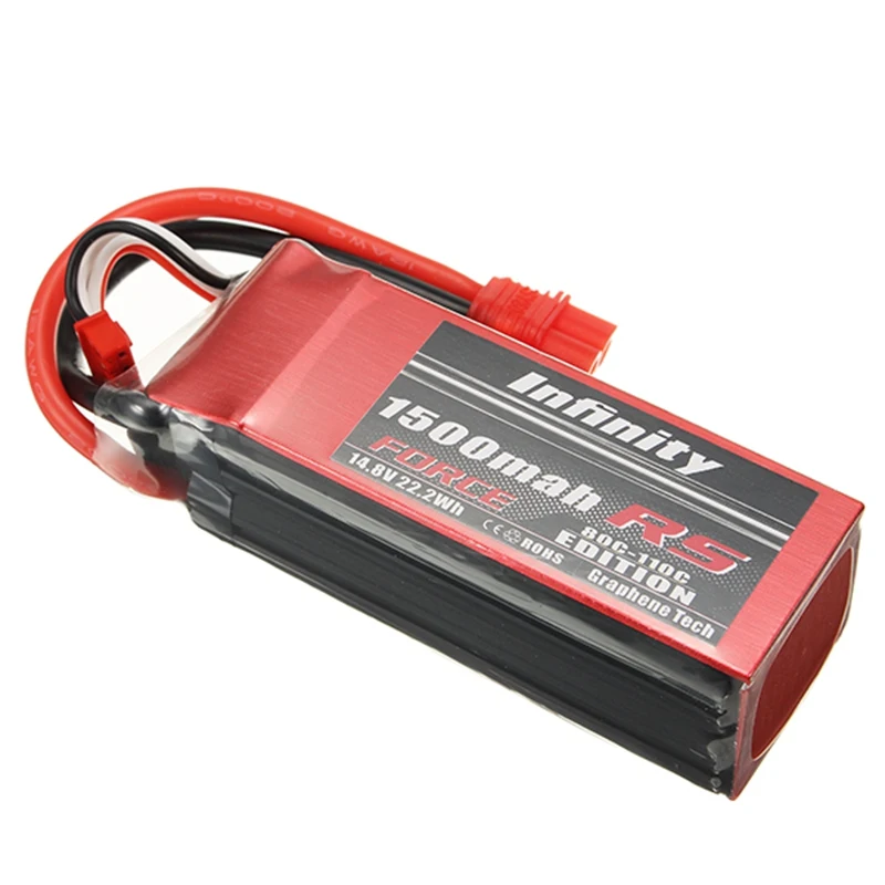 In Srock For Infinity 1500mah 80C-110C 4S1P 14 8 V RS FORCE EDITION для радиоуправляемые модели мультикоптеров