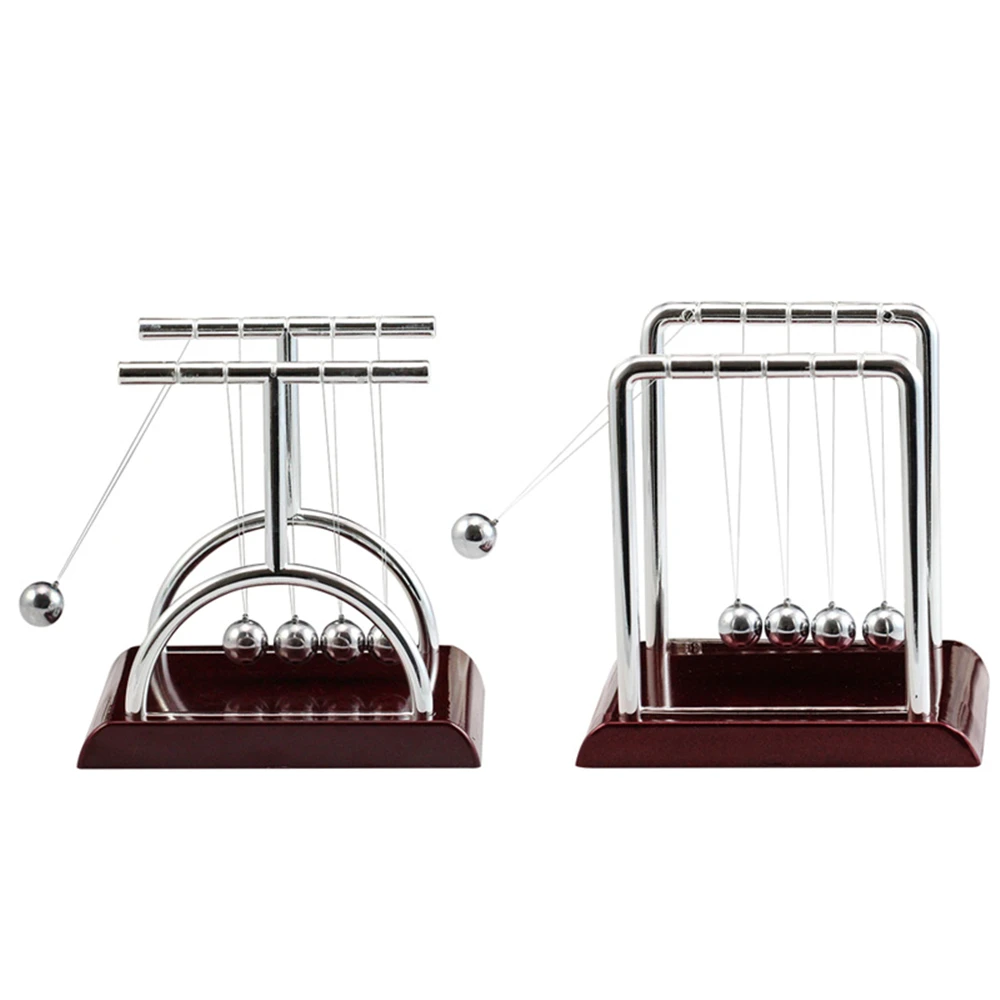 Развивающая физическая пластиковая Колыбель Newton настольная подставка с шариком