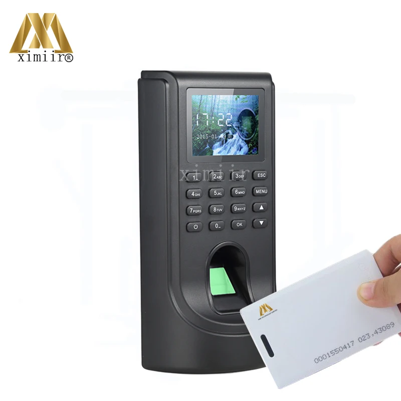 Биометрический контроль доступа по отпечатку пальца и RFID карта 125 кГц TCP/IP