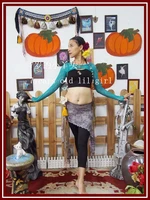 lace belly dance yoga ballet shrug long sleeves arm top short cover ds22 33