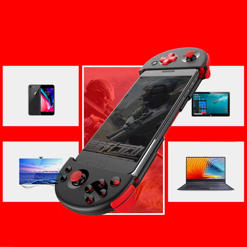 Pubg контроллер телескопический Портативный Джойстик Геймпад Android игровой Bluetooth
