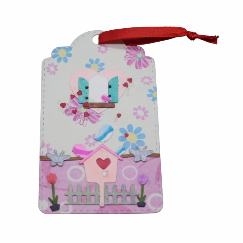 Heart shape Card Скрапбукинг Новое поступление металлические режущие штампы новые 2019