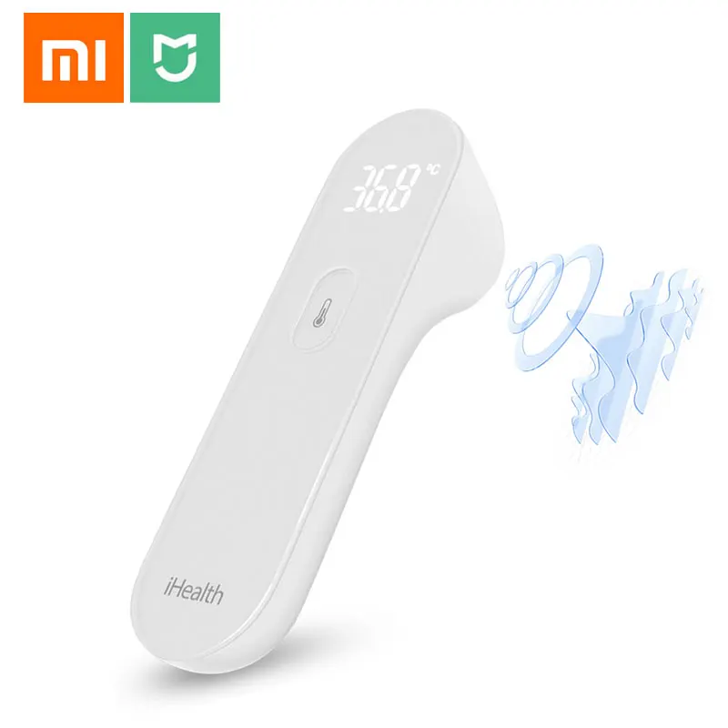 Xiaomi Mijia iHealth инфракрасный бесконтактный светодиодный цифровой термометр для тела умный дом для детей и взрослых