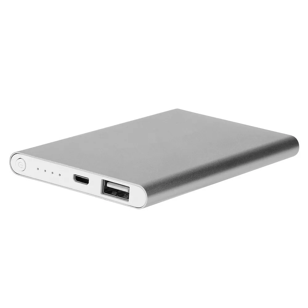 Новинка 6000 года ультратонкий 2018 мАч Портативный USB батарея зарядное устройство