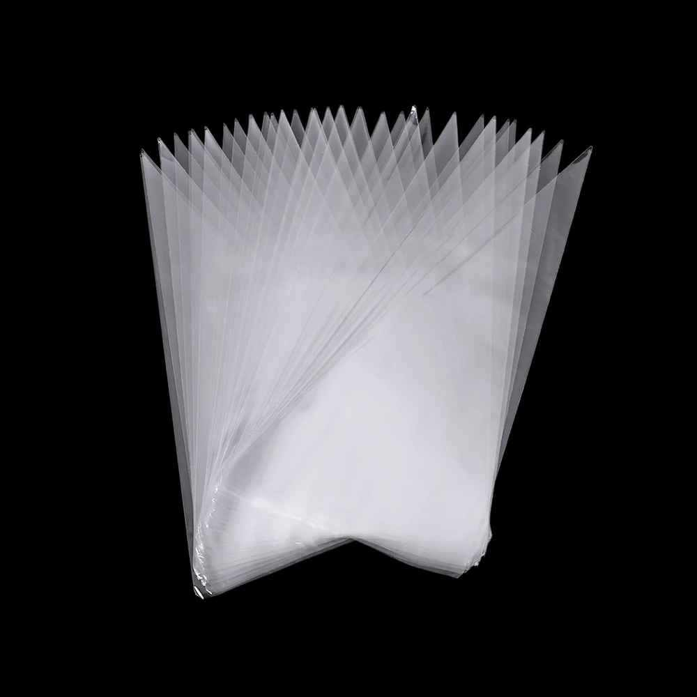 50 шт прозрачная целлофановая упаковочная Сумочка для конфет сумки подарочные