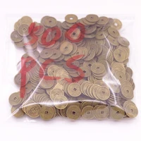 500 pcs mini 10mm feng shui coin alloy charms metal replica coin