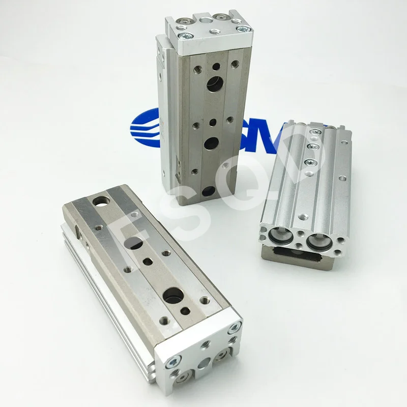 MXQ12L 50 100 30BSR SMC Воздушный скользящий цилиндр пневматический компонент серия MXQ|smc