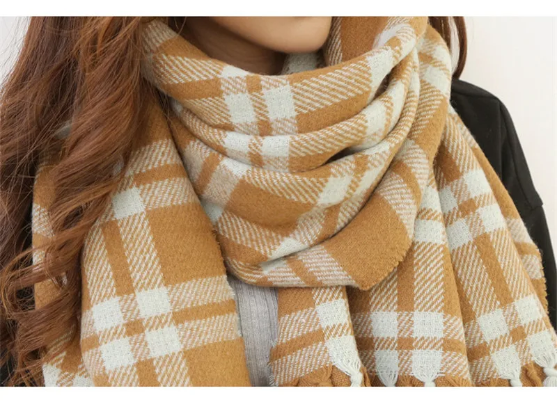 Gonzetank Luxury Brand 2017 Winter New Womens Long Black Khaki Multifunctional Sweet Warm Fashion Scarves and Shawl 200*65cm | Аксессуары