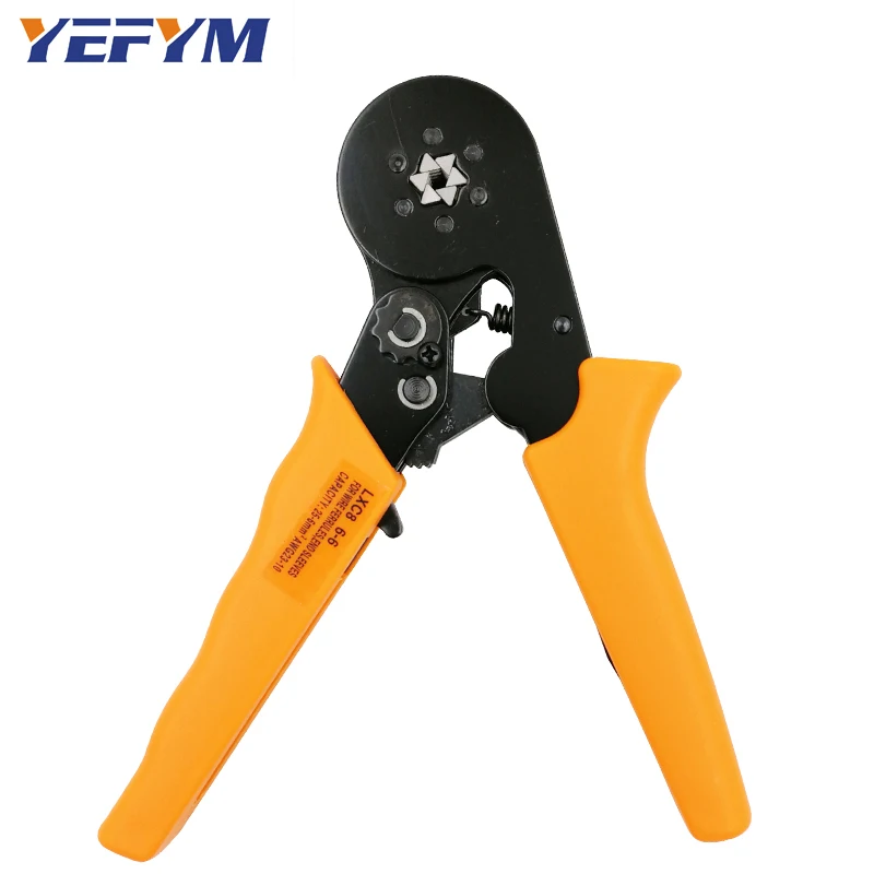 YEFYM LXC8 6-6 0 25-6 мм2 23-10 AWG обжимные плоскогубцы с 1020 шт. Тип трубки тип иглы терминал