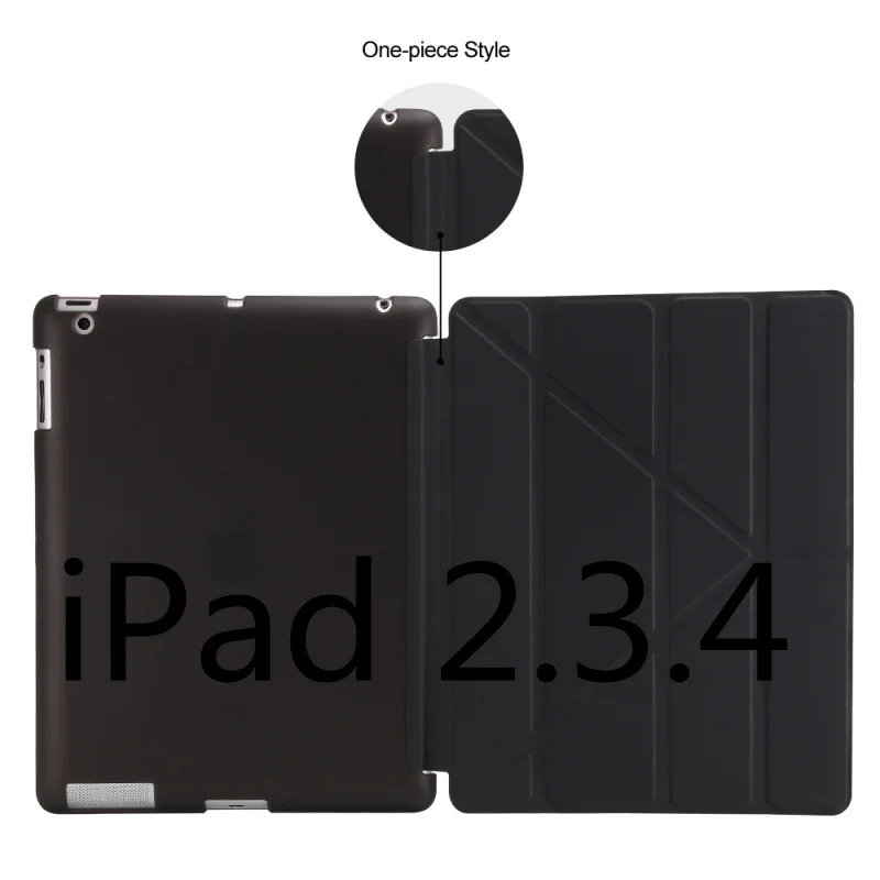 Вертикальный жесткий и мягкий силиконовый чехол из ТПУ для apple ipad 2 3 4 smart cover 4 с подставкой pu кожаный чехол