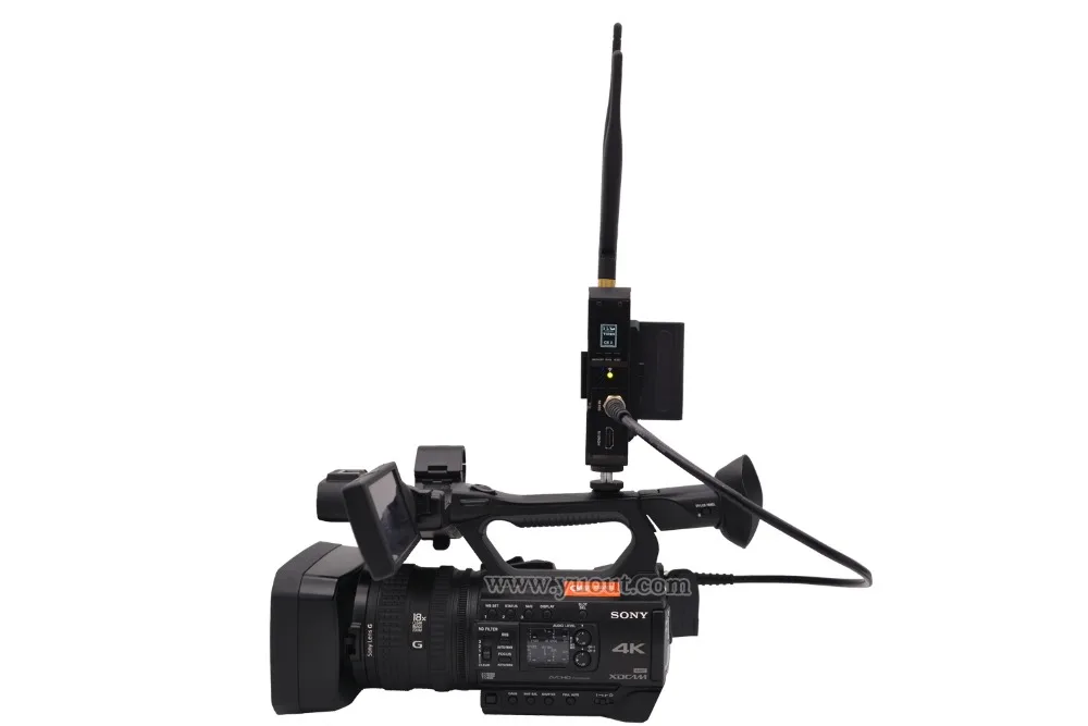 HDMI SDI Беспроводной 500 m/1640ft HDMI SDI беспроводной HD видео передачи TALLY 4TX+ 1RX