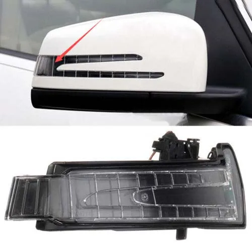 Правый светодиодный зеркальный маркер указатель поворота объектив подходит для