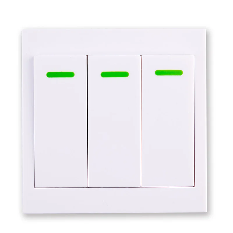 86 настенный пульт дистанционного управления Передатчик 1 2 3CH Sticky RF TX Smart Home Room Hall