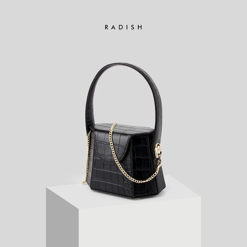 Редиска новинка весны-лета 2019 Женская портативная винтажная сумка с одной